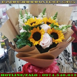 Bó hoa Hướng Dương tặng ngày Phụ Nữ Việt Nam 20/10 - PT61